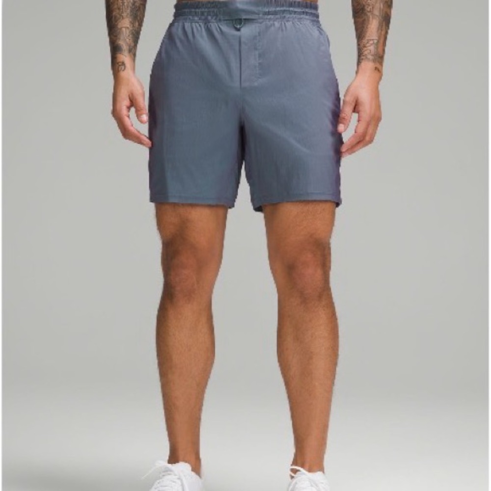 lululemon Mens 7” PaceBreaker Linerless Shorts Size L multicolor